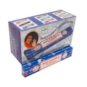 Satya Nag Champa Blue Incense 12 x Packs 15g