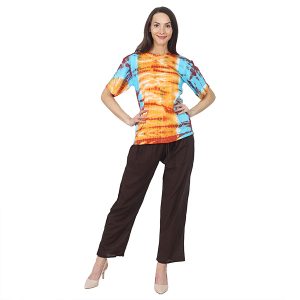 Boho Tie Dye T-Shirts - 4 Pack