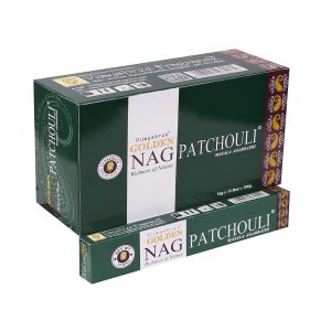 **** Just Arrived - Golden Nag Patchouli Vijayshree Incense 15gm 12pkts