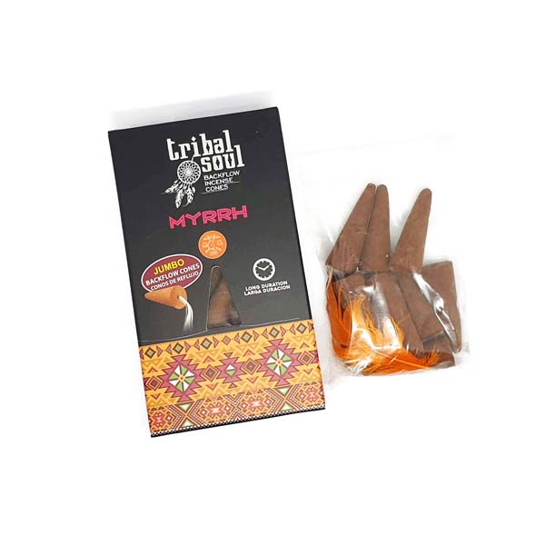 Tribal Soul Myrrh Incense Cones Wholesale UK