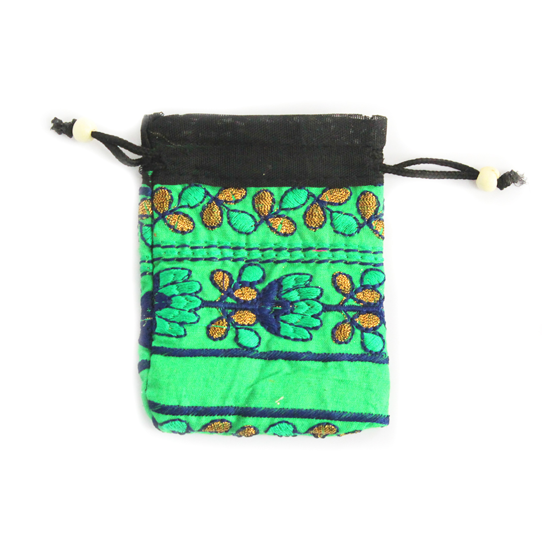 Medium Organza Bag (Mixed Designs) The Indian Connection