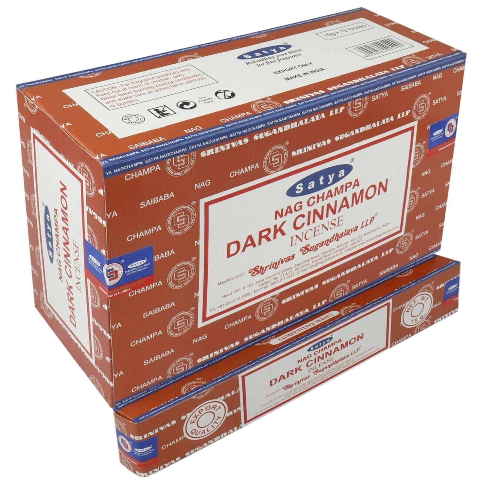 Encens Nag Champa Satya | Batonnets | Livré 24/72h